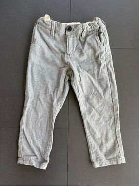 Hope and Henry organic cotton gray dress pants, 3T